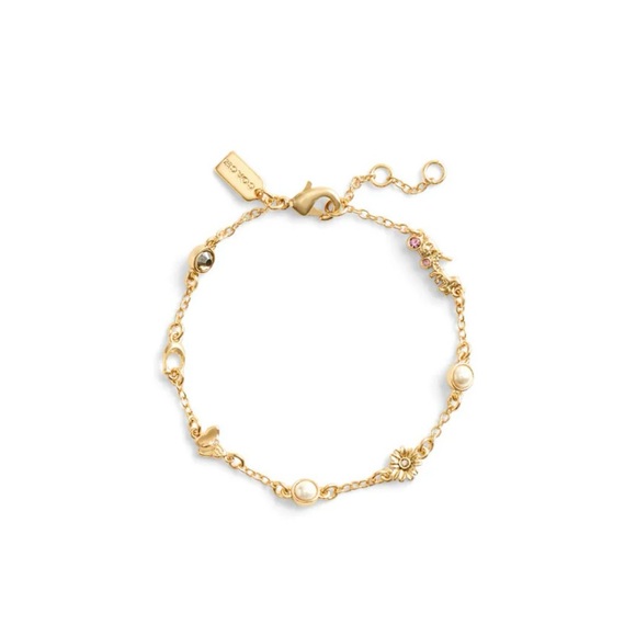 NWT Coach Signature Charm Strand Bracelet - Picture 1 of 3